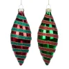 Glitter gestreept ornament|ohgreen Outlet