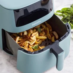 Greenpan bistro xxl airfryer - smokey blue - pfas-vrije keramische antiaanbaklaag - 7,2l mand - 11 presets|ohgreen Outlet