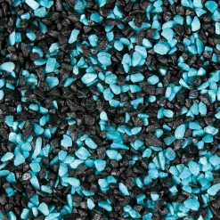 Grind gruzo turkoois-zwart 1kg|ohgreen Outlet