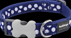 Halsband white spot-xs -32|ohgreen