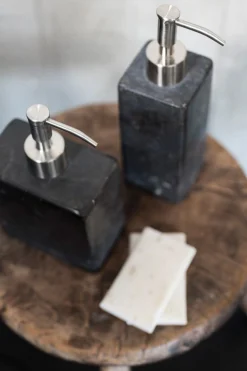 Hammam zeepdispenser d.grijs|ohgreen