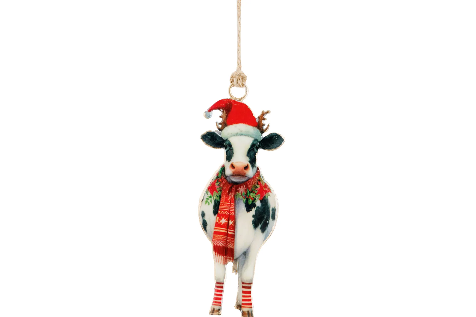 Hanger vintage cow wit zwart|ohgreen Clearance