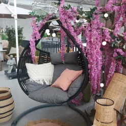 Hangstoel Globe zwart|ohgreen Clearance