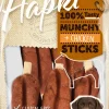 Hapki munchy sticks met kip 7,5cm 5st 100gr|ohgreen