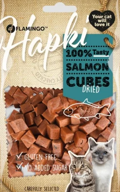 Hapki salmon cubes 85gr|ohgreen Best