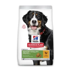 Hill's science plan mature adult 7+ senior vitality large breed hondenvoer met kip & rijst 12kg|ohgreen Online