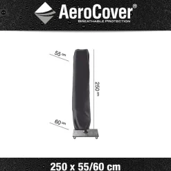 Hoes zweefparasol h250x55/60cm|ohgreen