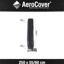 Hoes zweefparasol h250x55/60cm|ohgreen