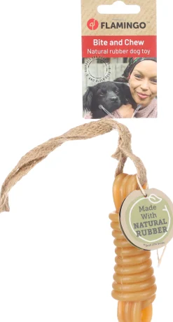 Hondenspeeltje guma rubber staaf|ohgreen