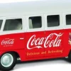 Hornby volkswagen campervan coca-cola 1:43 rood|ohgreen