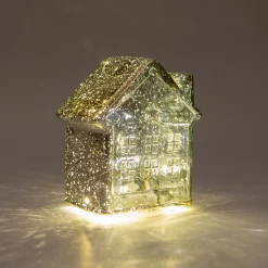 Huisje glas 10led|ohgreen Sale