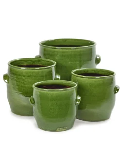 Jars Pot handles groen d16 h16|ohgreen Outlet