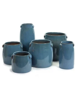 Jars Pot tabor m blue d25h24|ohgreen Discount