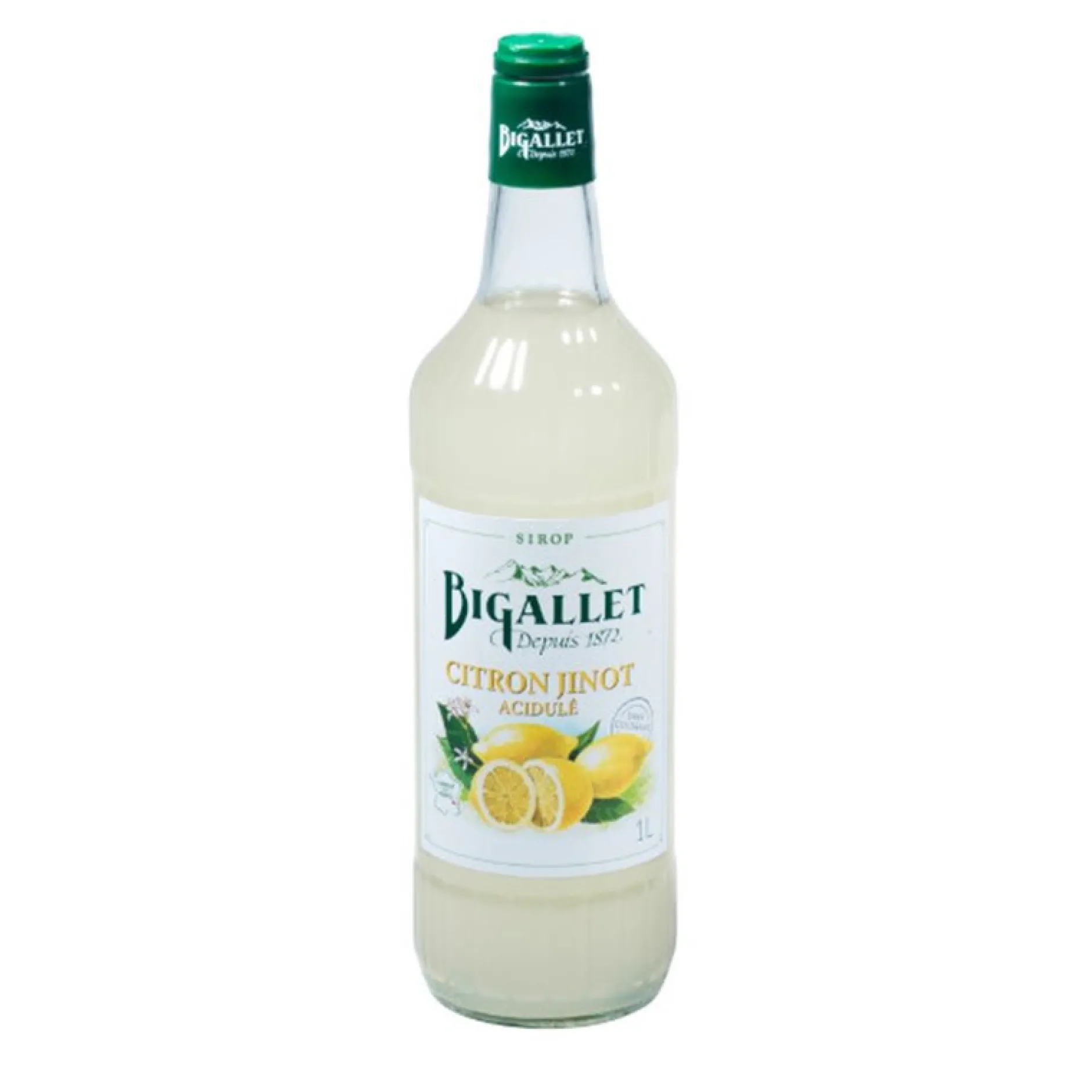 Jinot gezuurde citroensiroop 1l|ohgreen Outlet