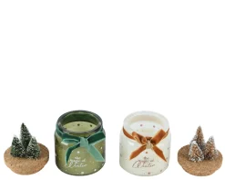 Kaars strik fluweel kerstboom|ohgreen Outlet