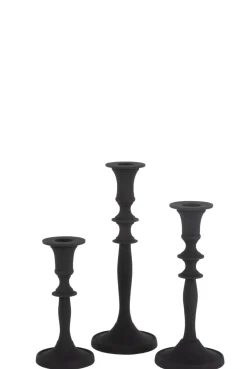 kaarsenhouder klassiek alu zw m|ohgreen Outlet