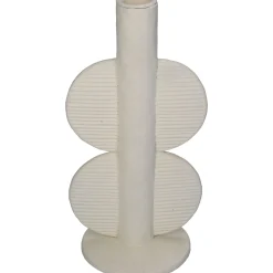 Kandelaar poly ivoor 11x9x22cm|ohgreen Clearance