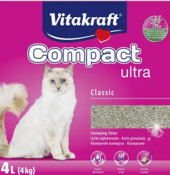 Kattenbakvulling compact ultra 4kg|ohgreen New