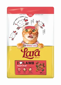 Kattenbrokken lara adult with lamb 1,9kg|ohgreen