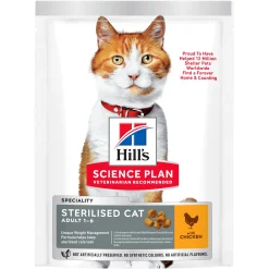 Kattenbrokken science plan sterilised cat adult met kip|ohgreen
