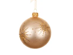 Kerstbal glas mat|ohgreen Hot