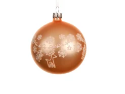 Kerstbal glas mat kerstdecoratie|ohgreen