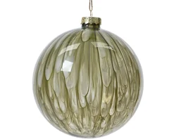 Kerstbal glas transparant verf|ohgreen Sale