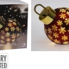 Kerstbal met led 20cm|ohgreen Online