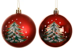 Kerstbal polystyreen glanzend, mat|ohgreen Outlet
