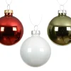 Kerstballen glas glanzend, emaille, mat|ohgreen Hot