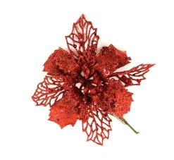 Kerstster op clip kerstrood|ohgreen Discount