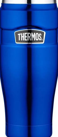 King tumbler mug metalic blauw 470ml|ohgreen New