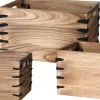kistenset in paulownia hout 3 delig|ohgreen Hot