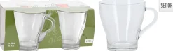 Koffie theeglas 300ml set van 4|ohgreen Discount