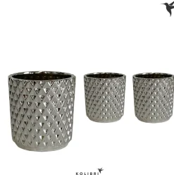 Kolibri home diam silver potje|ohgreen Outlet