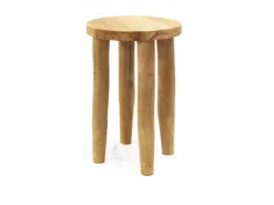 Kruk teak rond|ohgreen