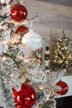 Kunstkerstboom Oslo flocked h225cm|ohgreen Best