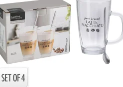 Latte macchiato glas set van 4|ohgreen Online
