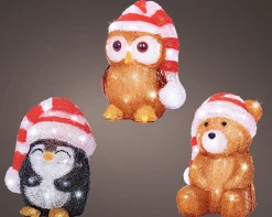 Led dier acryl steady batterij|ohgreen