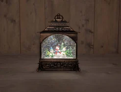 Led lantaarn sneeuwpop glitterwater|ohgreen Clearance