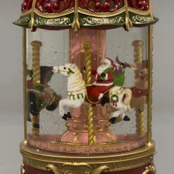 Led ronde carroussel met roterende dieren|ohgreen Outlet