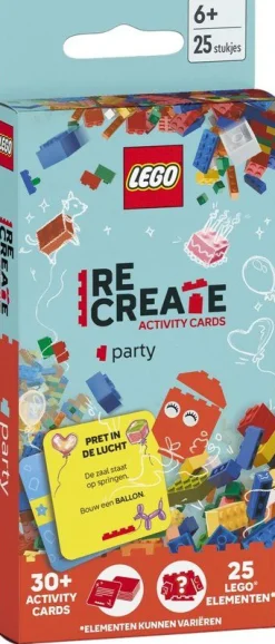Lego recreate activity cards: party|ohgreen