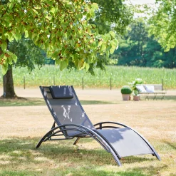 Ligbed Firenze zwart/zwart|ohgreen Outlet