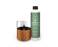 Lilly 10 kaars met fles van Tenderfuel organic navulolie 500ml|ohgreen Outlet