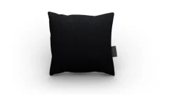 Luxury | Outdoor Cushion 'Rib Black' 45x45cm|ohgreen New