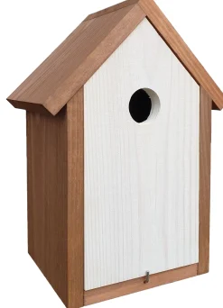 Mezenkast 19,5x13x27 dubbel dak wit|ohgreen Discount