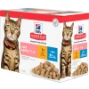 Natvoer voor katten science plan adult light kip en zeevis 85g multipack|ohgreen Clearance