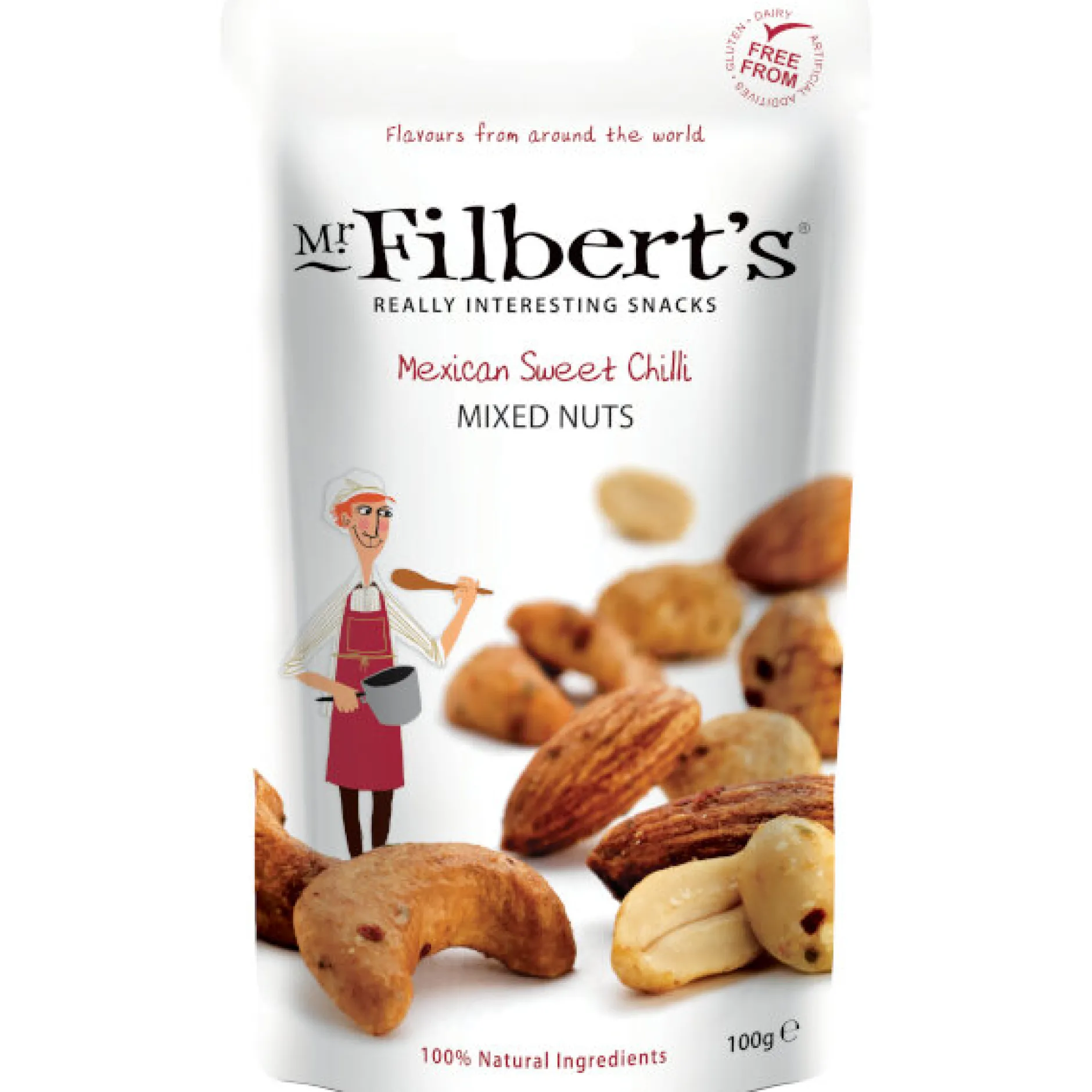 Notenmix met mexicaanse sweet chili 100g|ohgreen Best