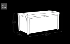 Opbergbox Borneo 416L|ohgreen New