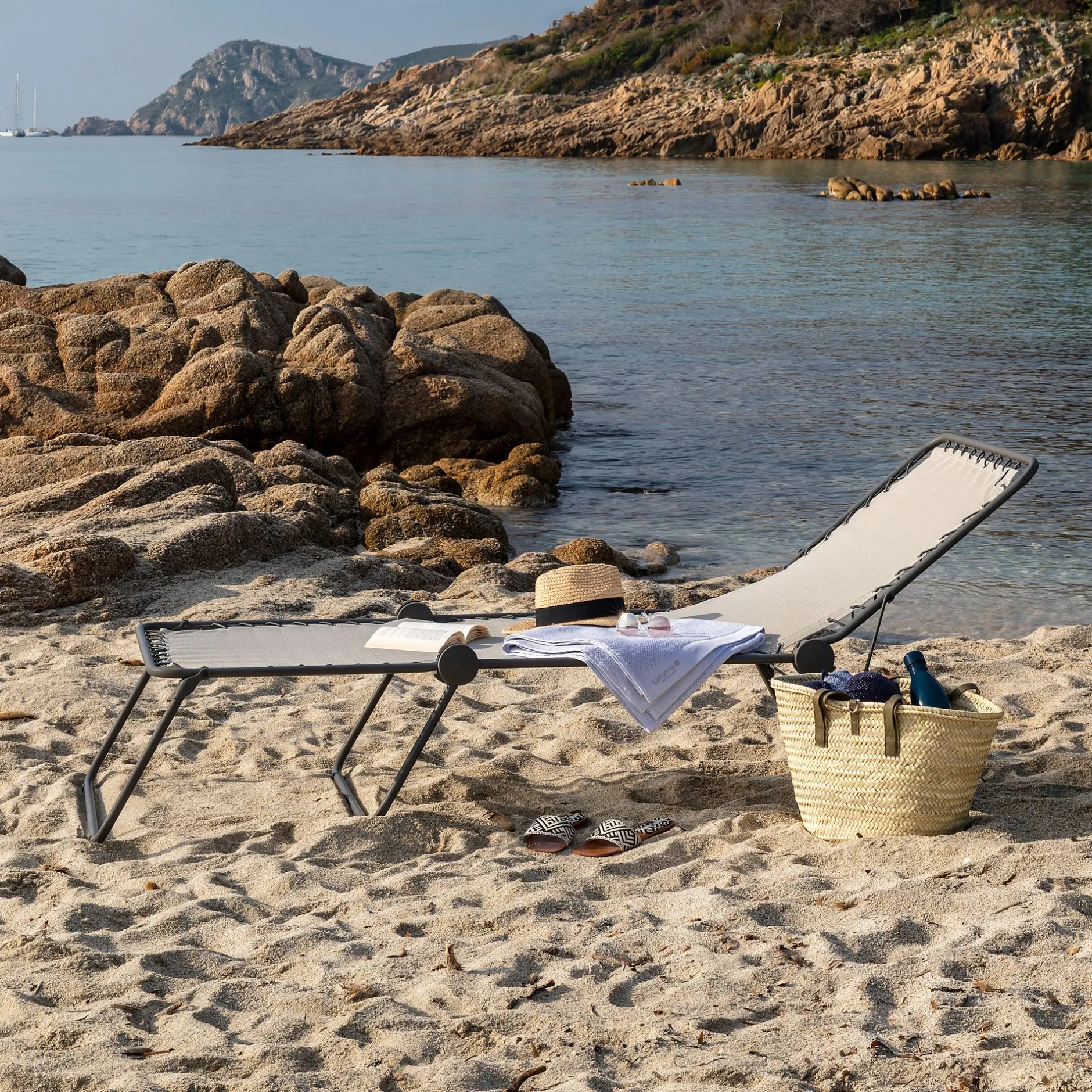 Opvouwbaar ligbed Siesta L|ohgreen